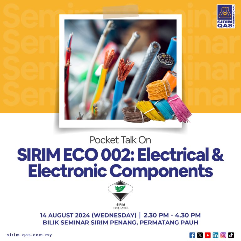 SIRIM ECO-LABEL certification